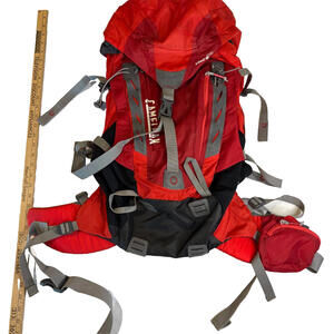 CamelBak Vantage 35L Hydration Backpack Red Hiking Pack Frame Support Outdoor